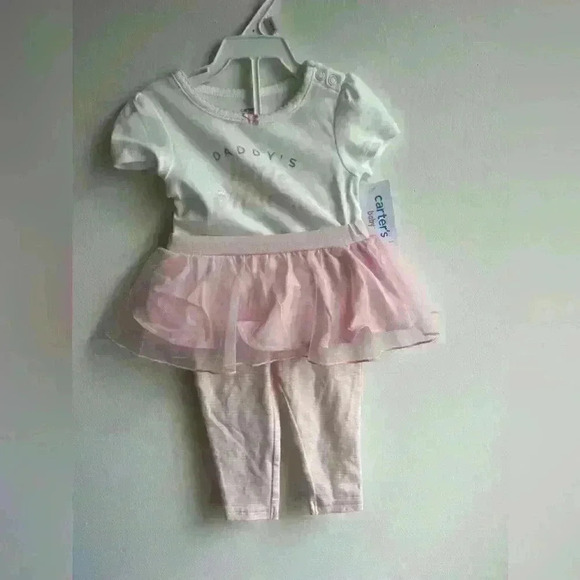 Carter’s daddy’s little princess size 9 months tutu set NWT - Picture 1 of 2